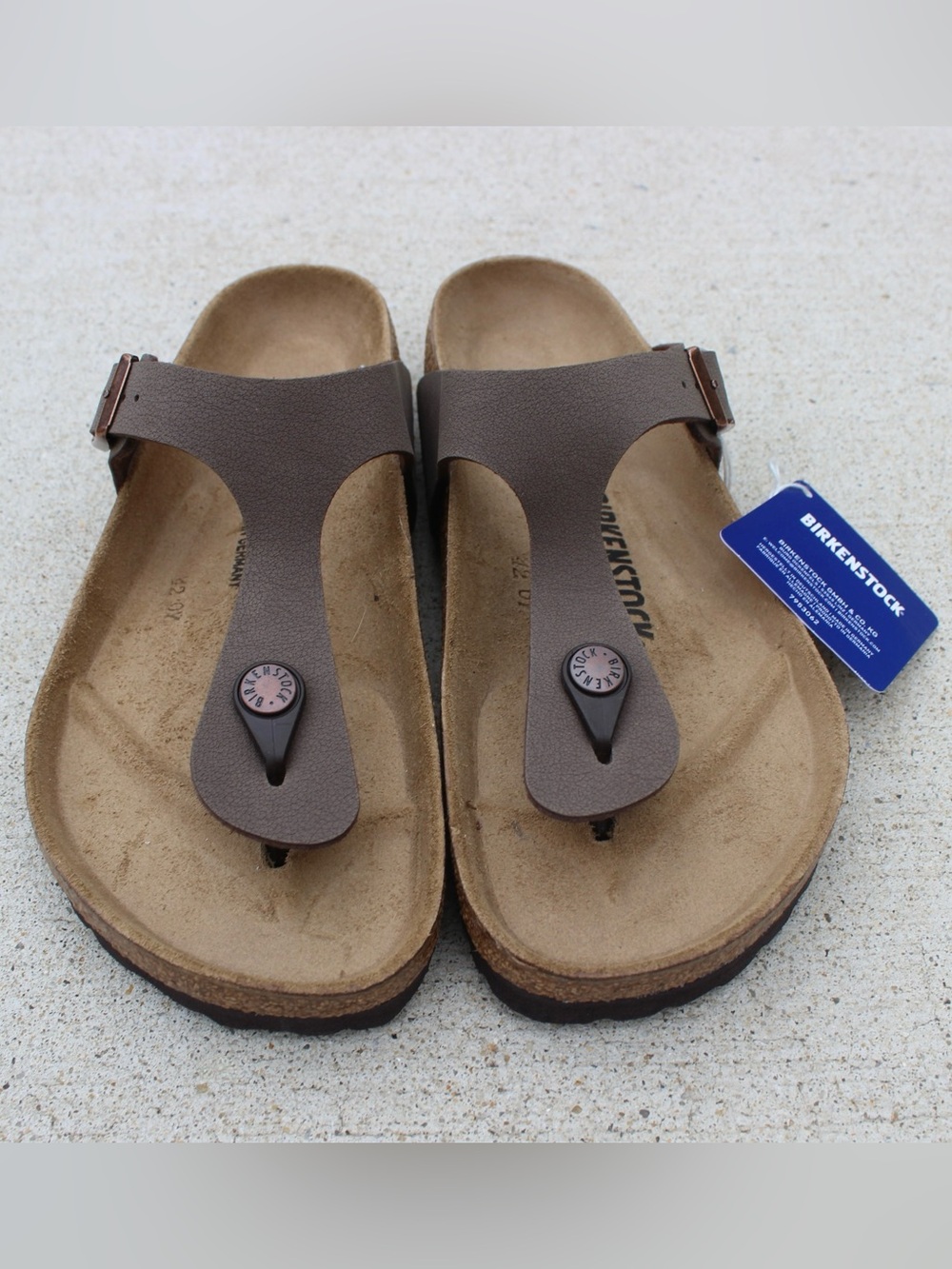 Birkenstock Women’s Mocca Gizeh Sandals Sz 7